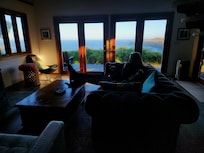 The view from the kitchen!
