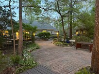 Back patio area
