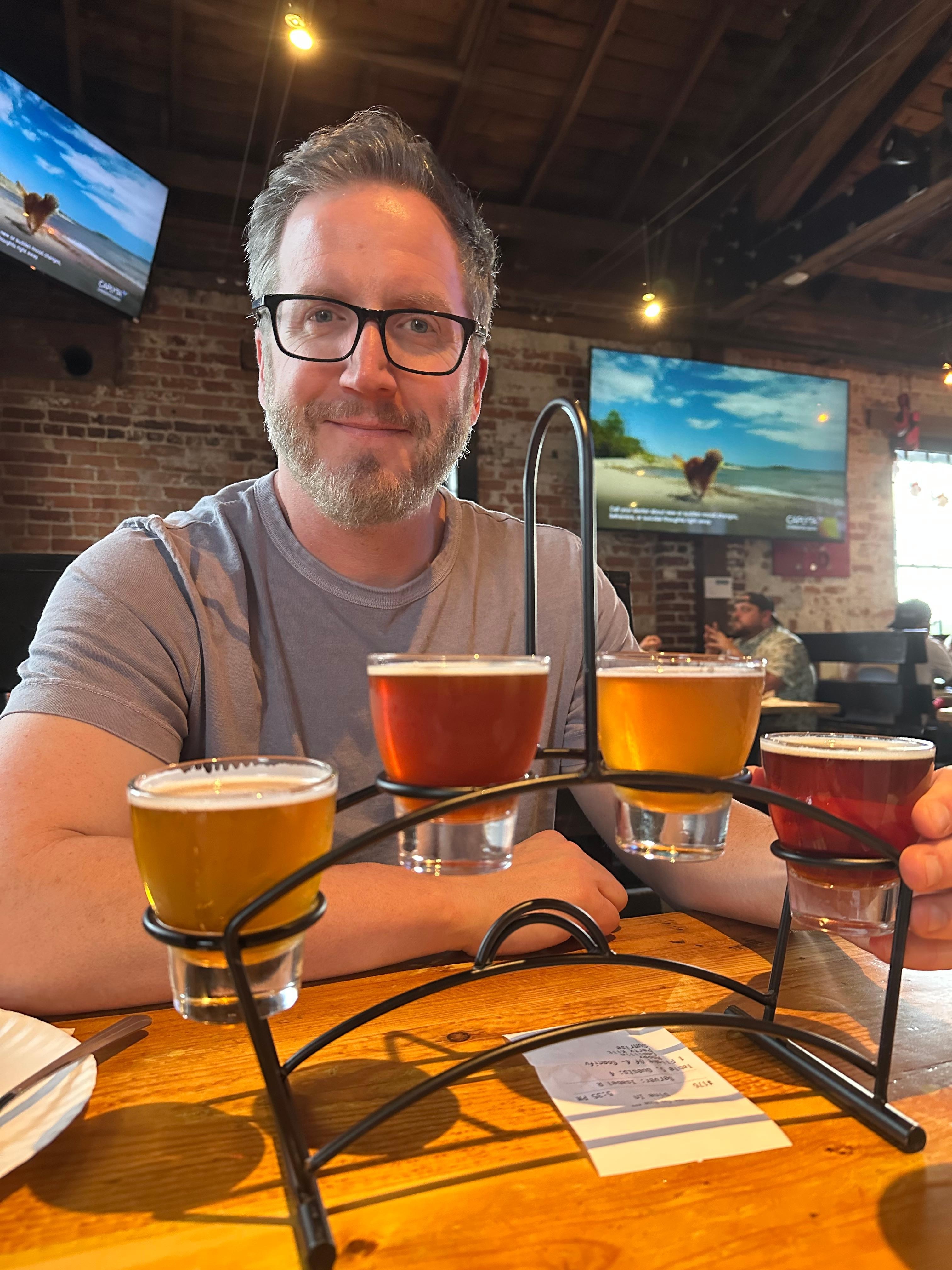 Great food at Angry Troll Brewing!