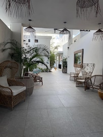 The lobby