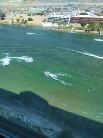 We had a beautiful view very clean and comfortable will be going back soon thank you Laughlin Ridge Hotel