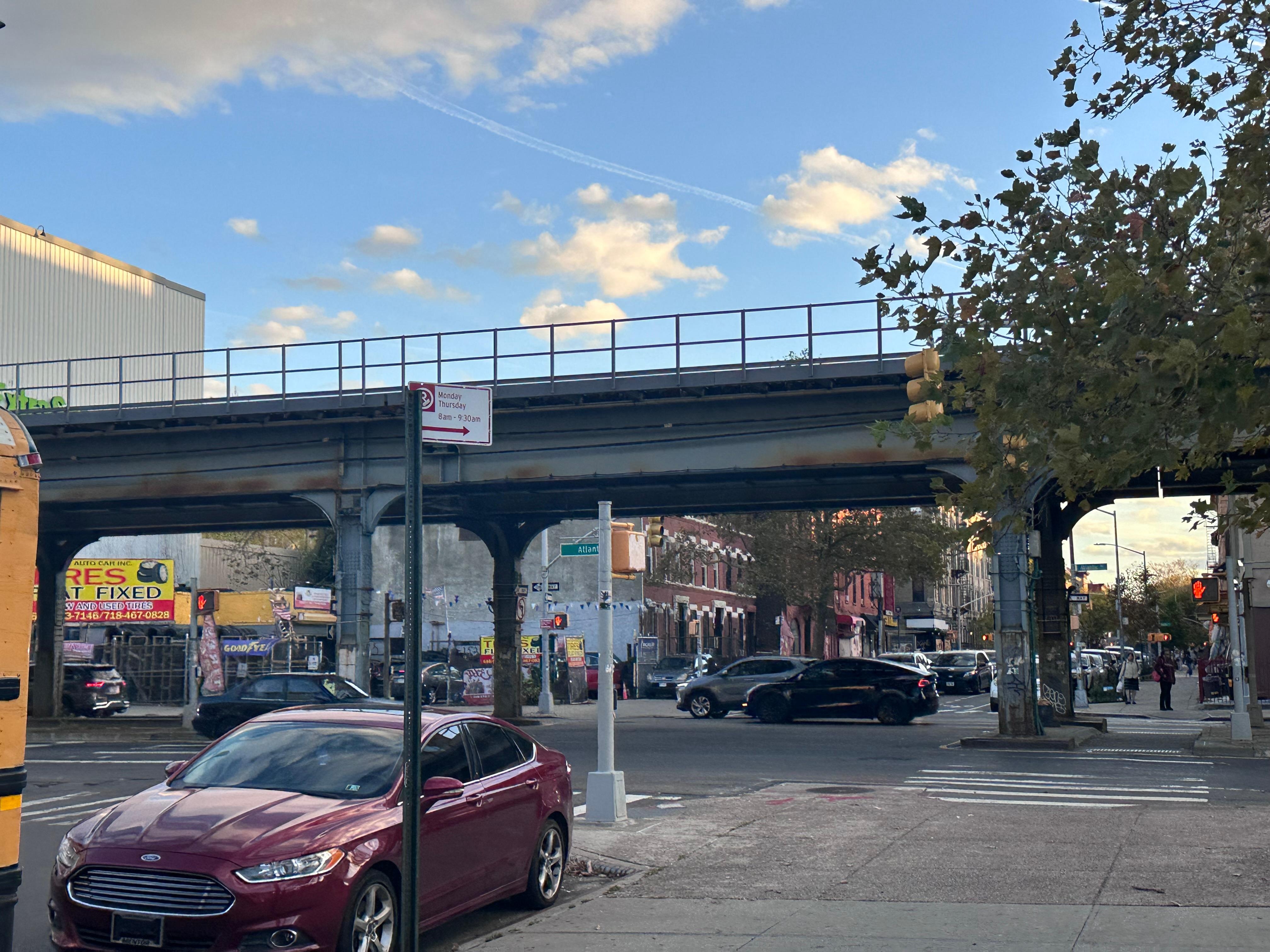 Road outside property 