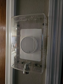 Thermostat locked up.