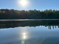 Water is truly so calm it looks like a mirror almost all the time!