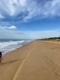 Quiet beach walks with none of the Christmas madness.