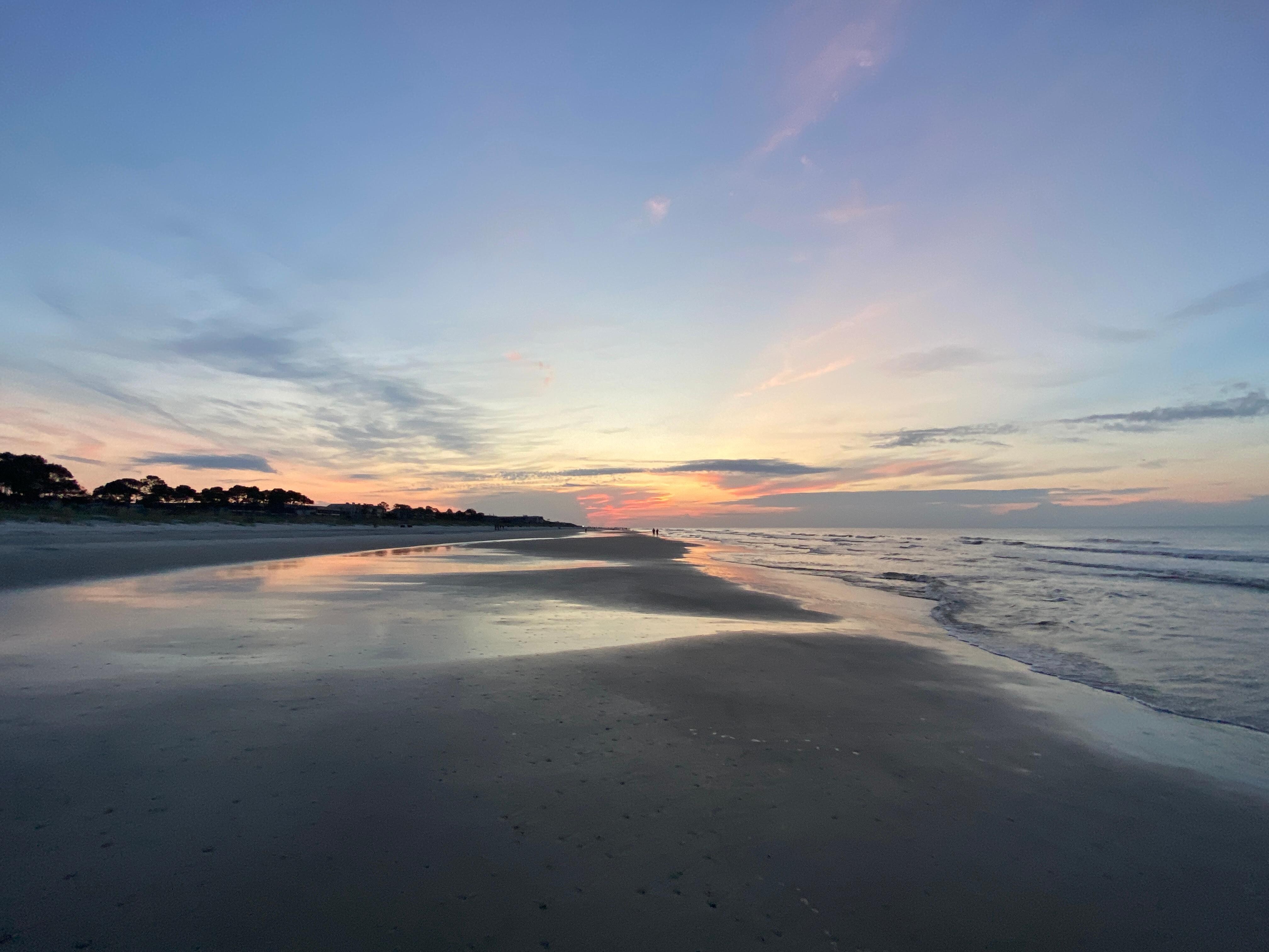 Sunrise from the beach.  