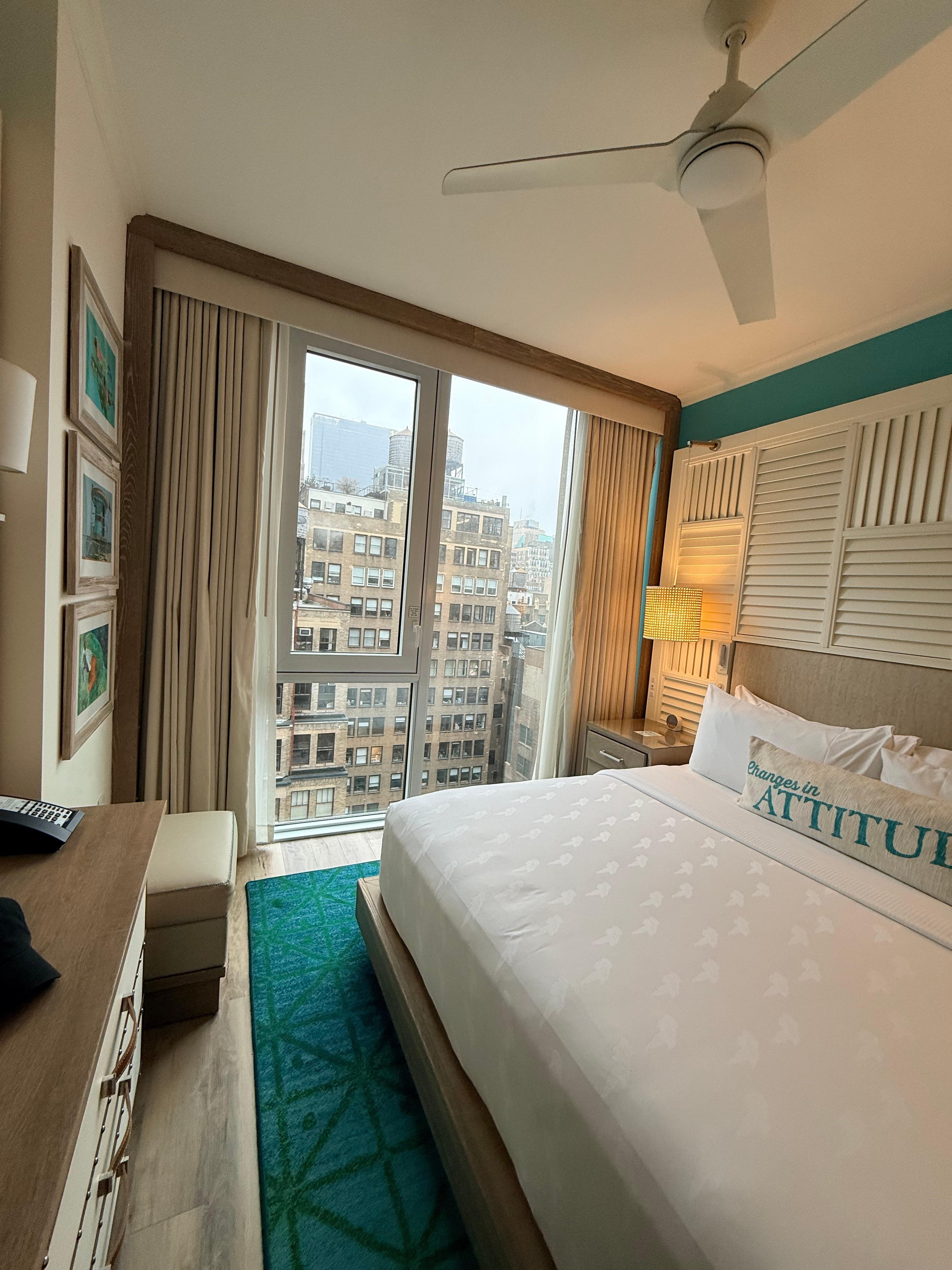 King bed room on 17th floor 