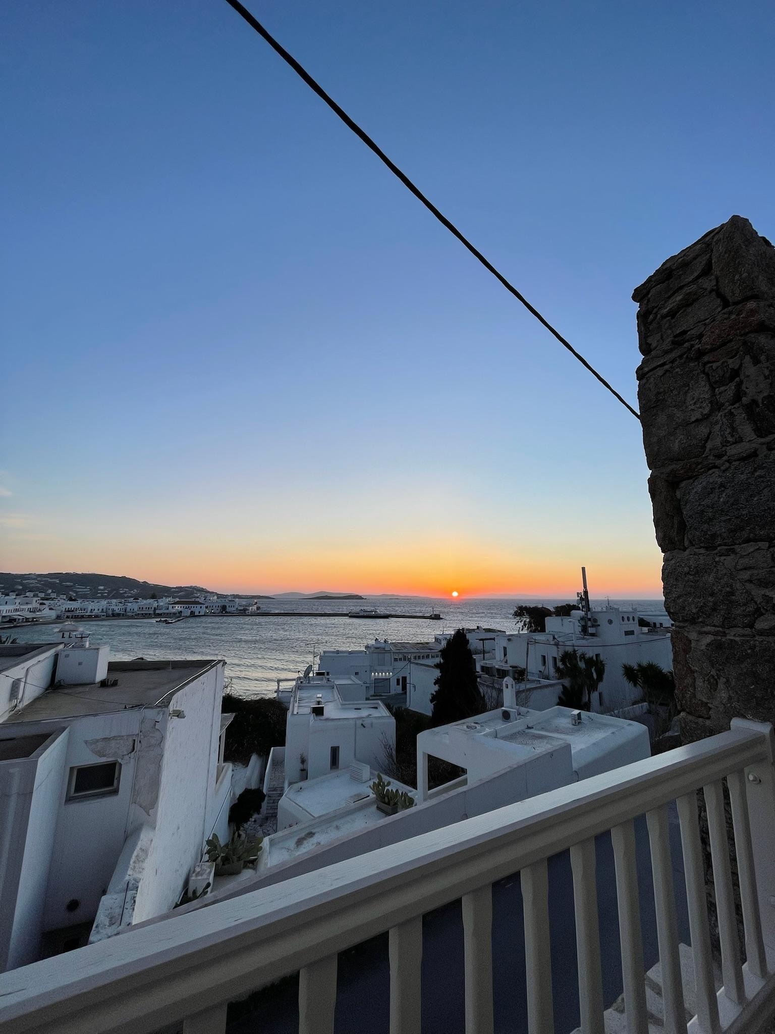 views from our patio