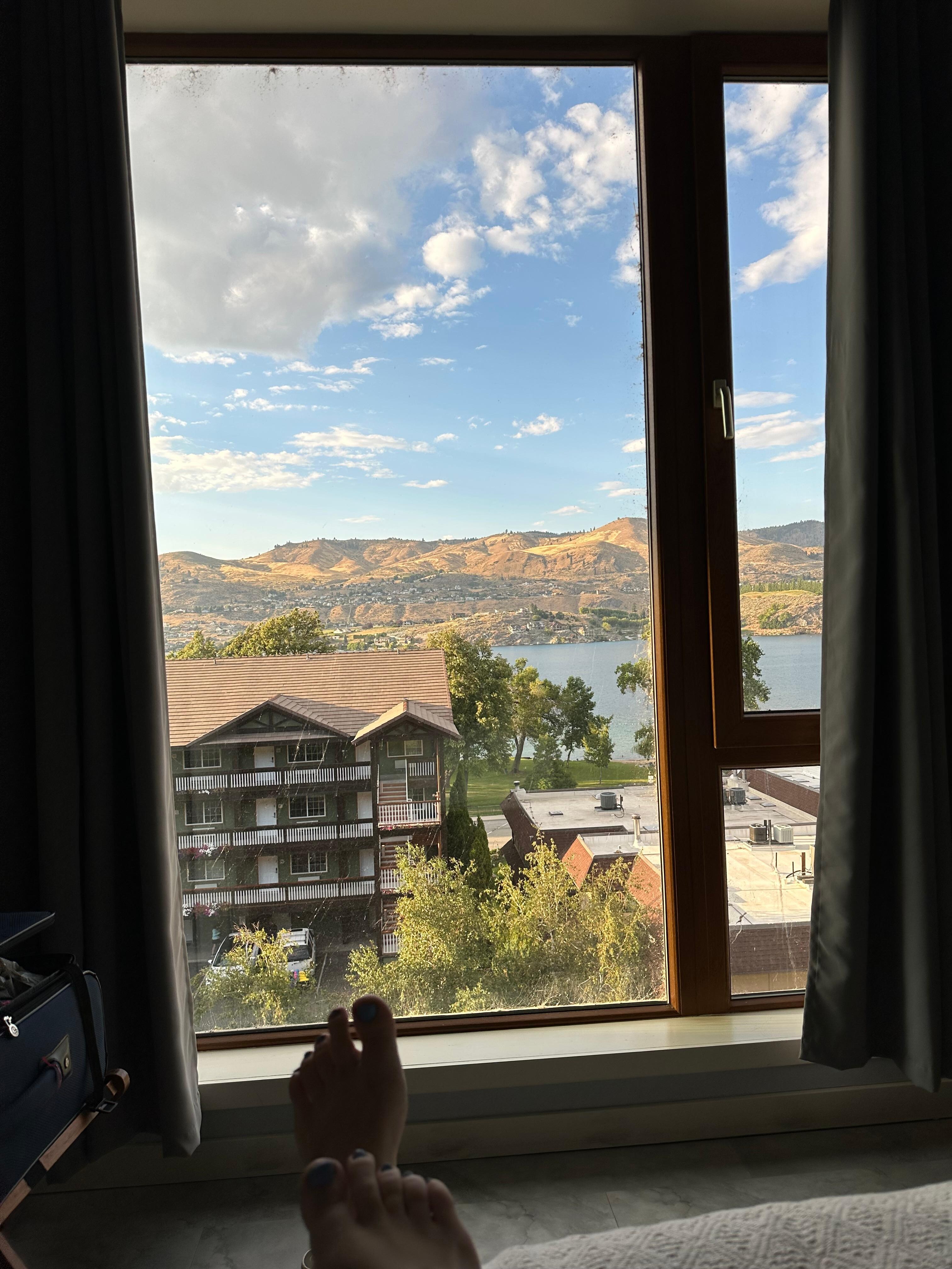 View from master bedroom 