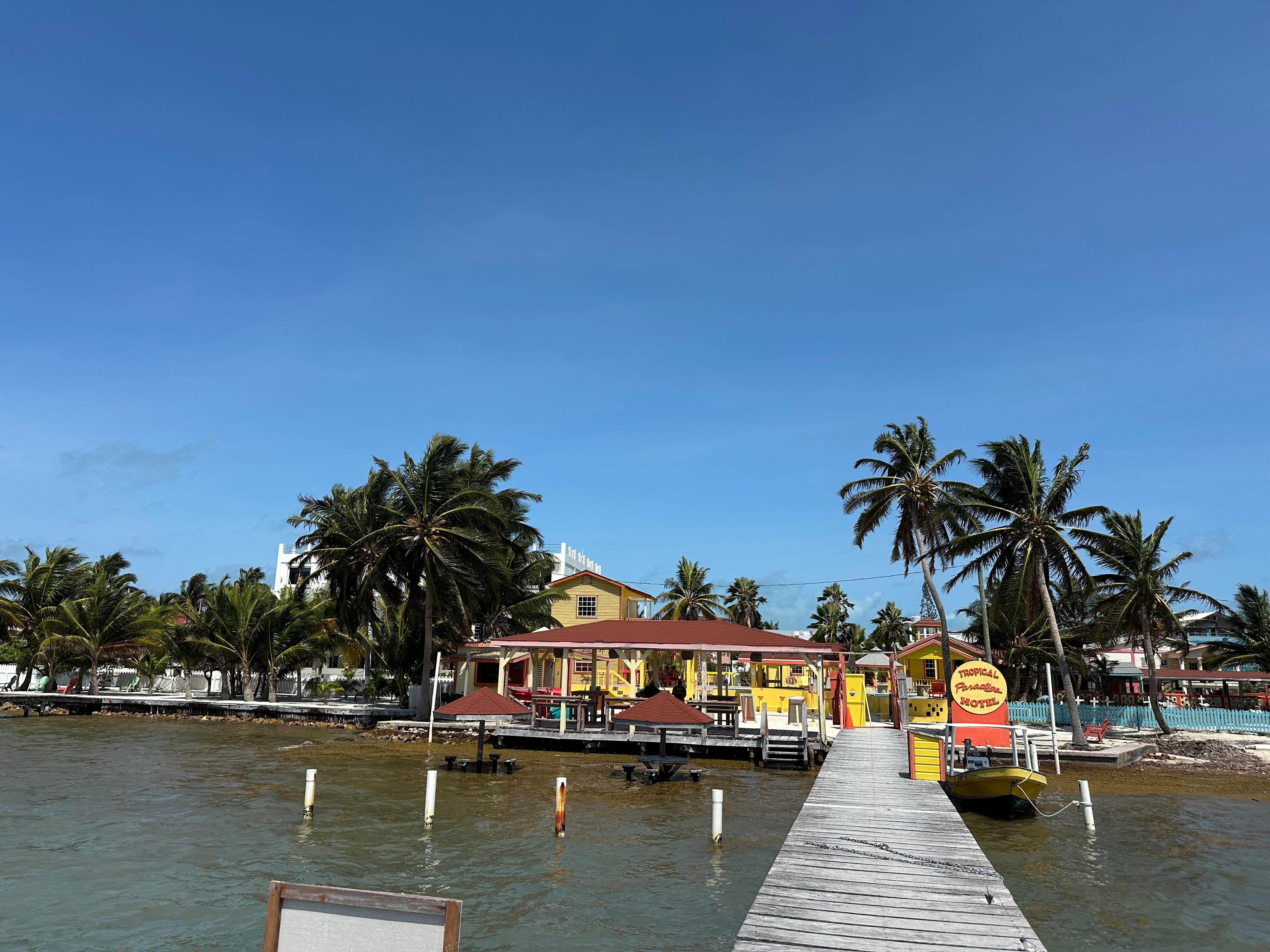 From the end of the dock