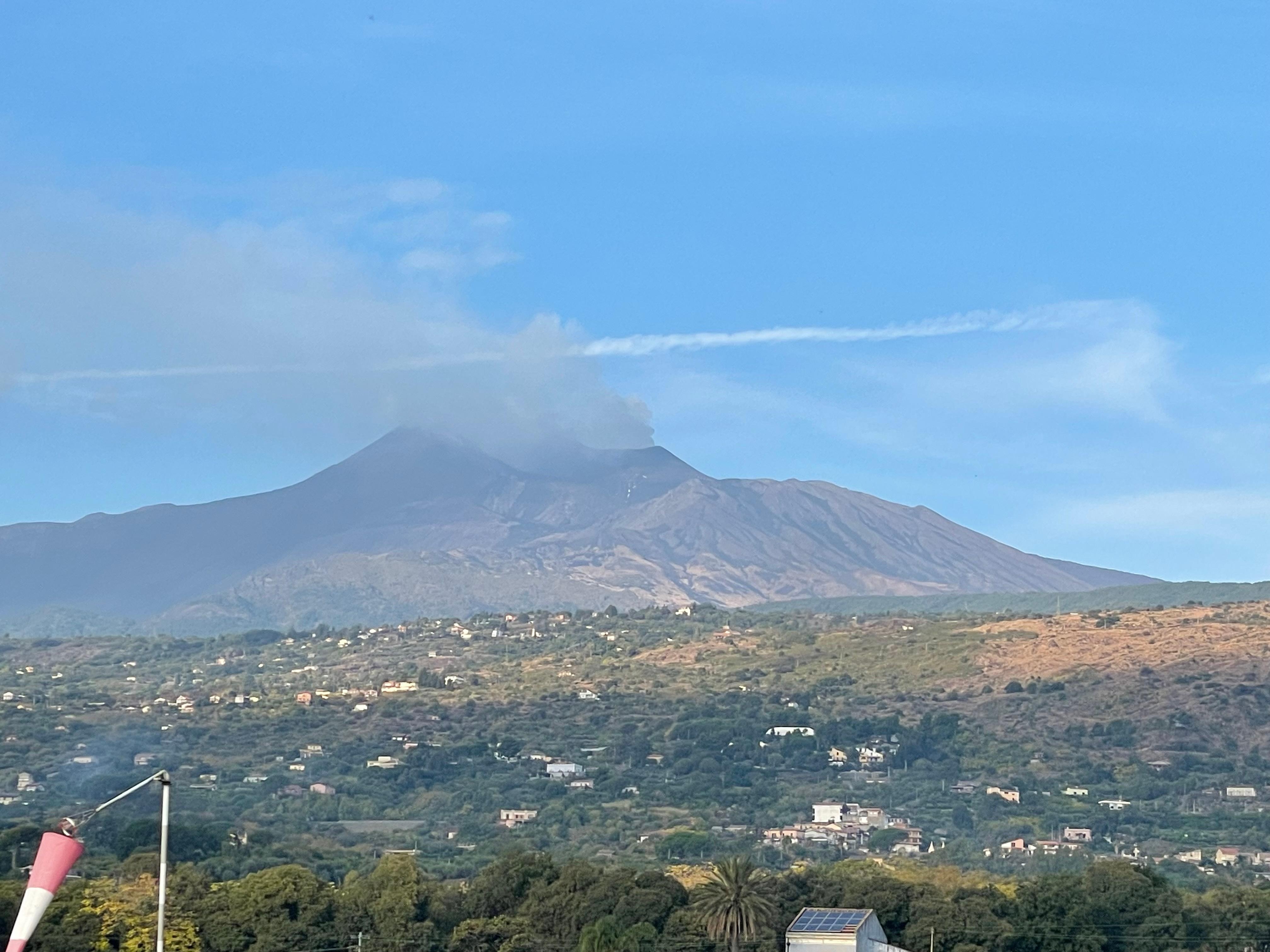 Udsigt fra terrassen 
