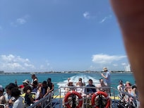 Ferry to Isla Mujeres isn’t far. Nice day trip!
