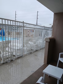 No balcony. Anyone can access