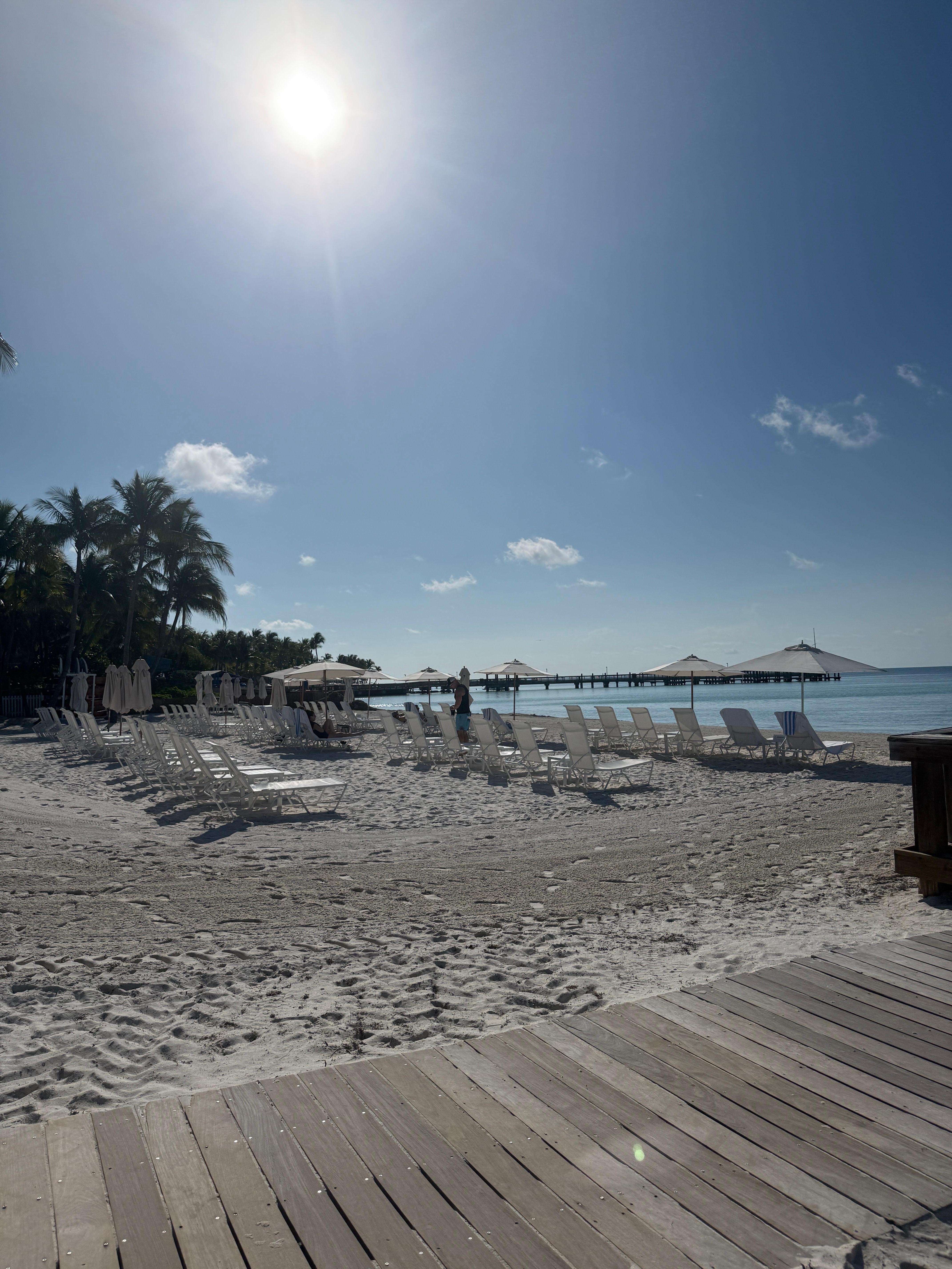 The reach private beach