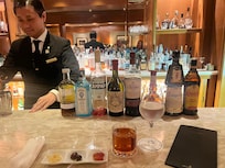 Drinks at Le Marquis.
Prepared and served by Murakami San.