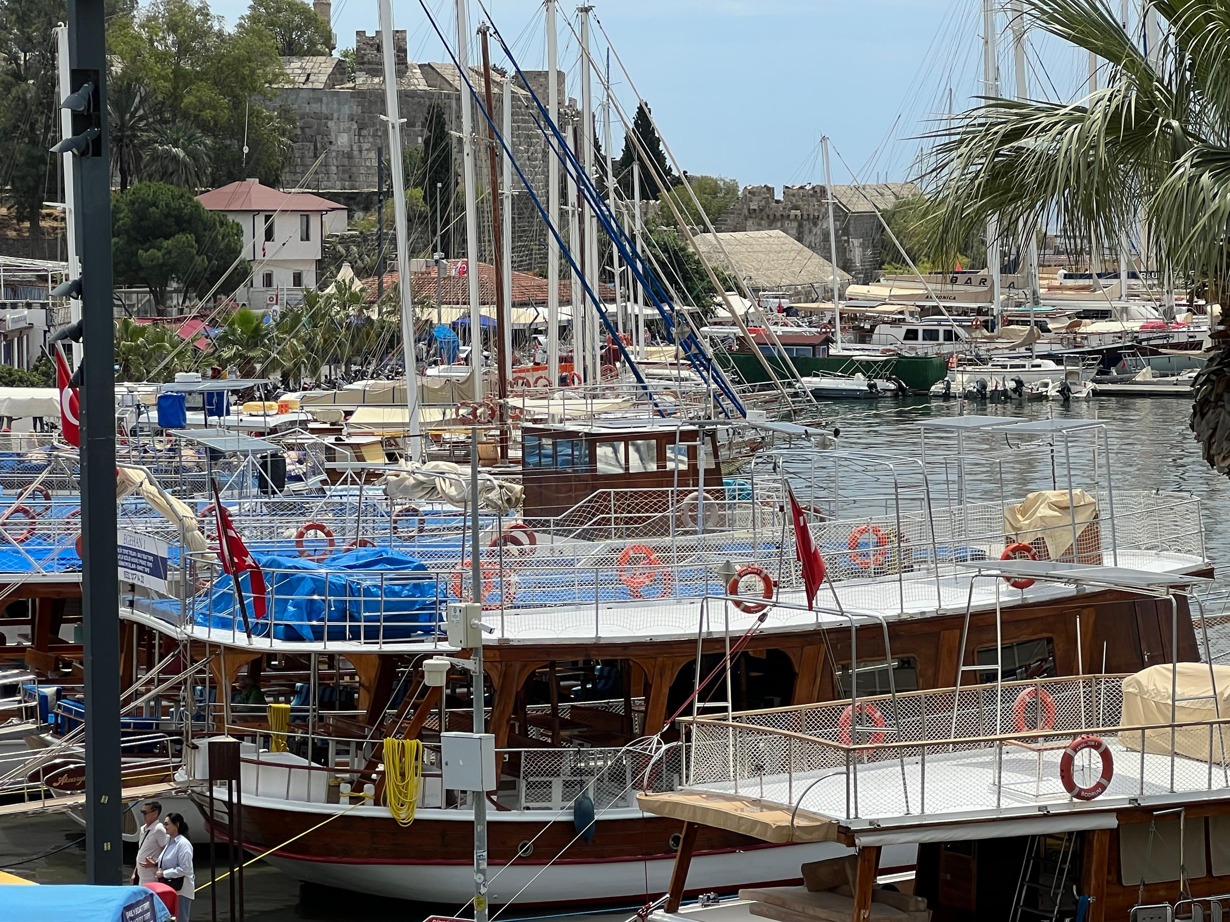 Blick auf den Marinabereich 