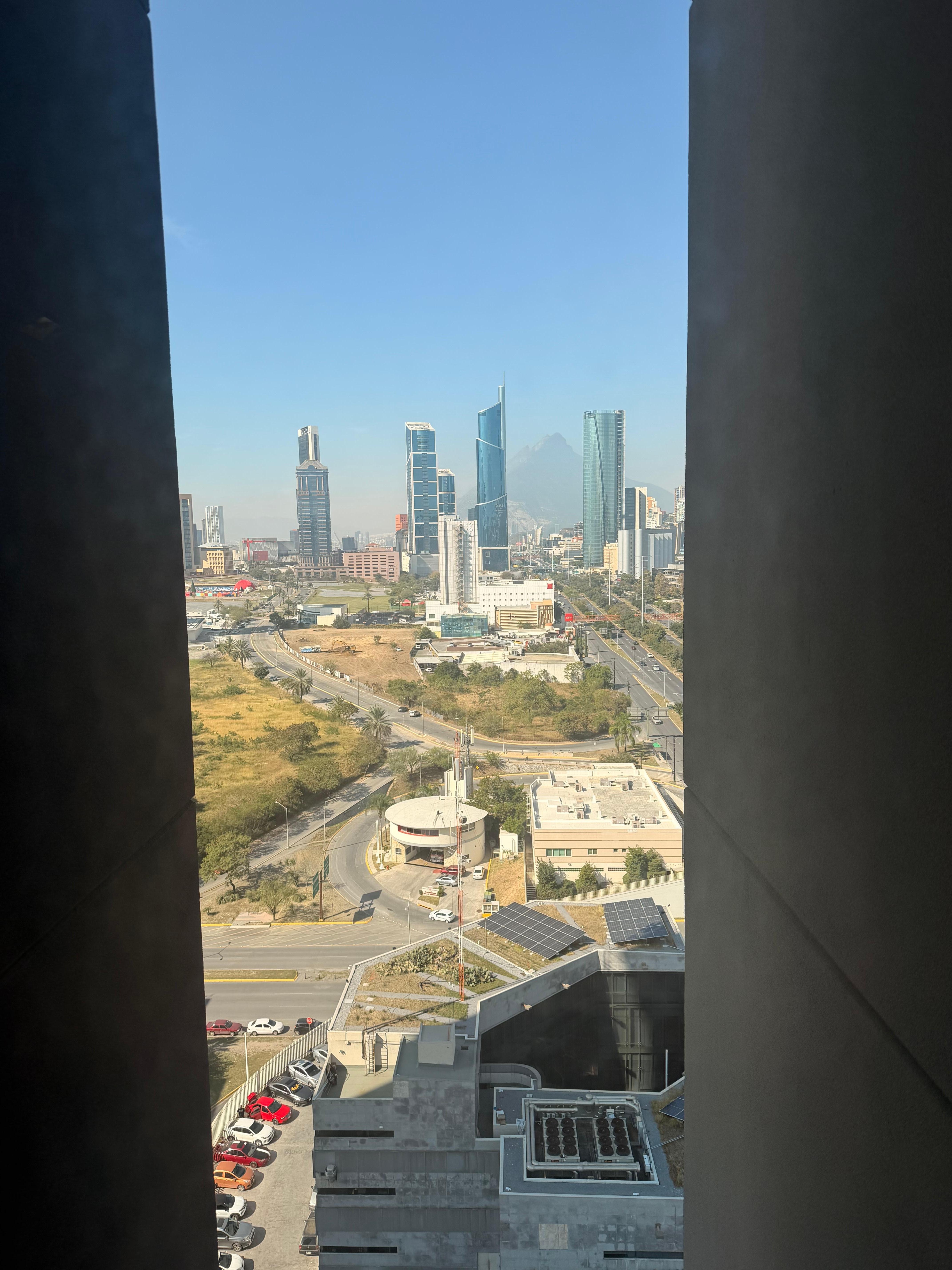 View from the hallway