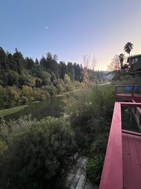 View from deck looking west
