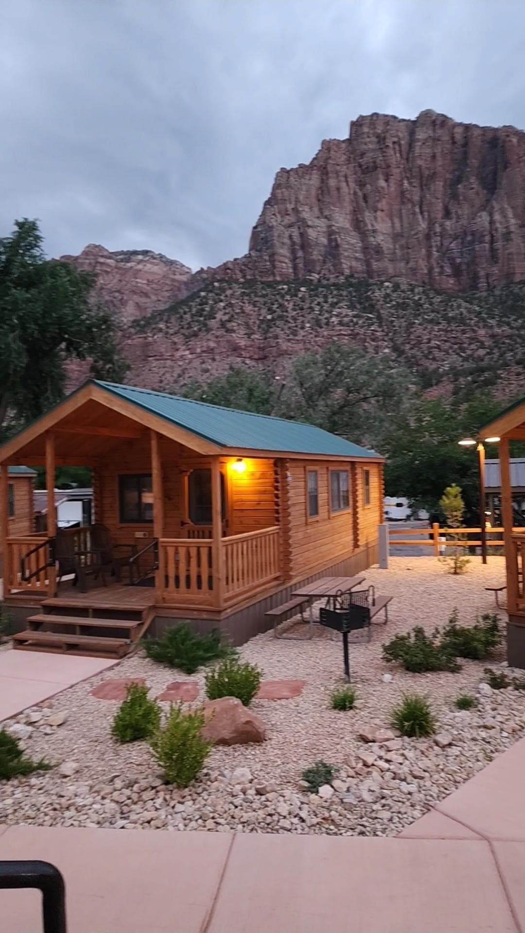 Our scenery was beautiful 