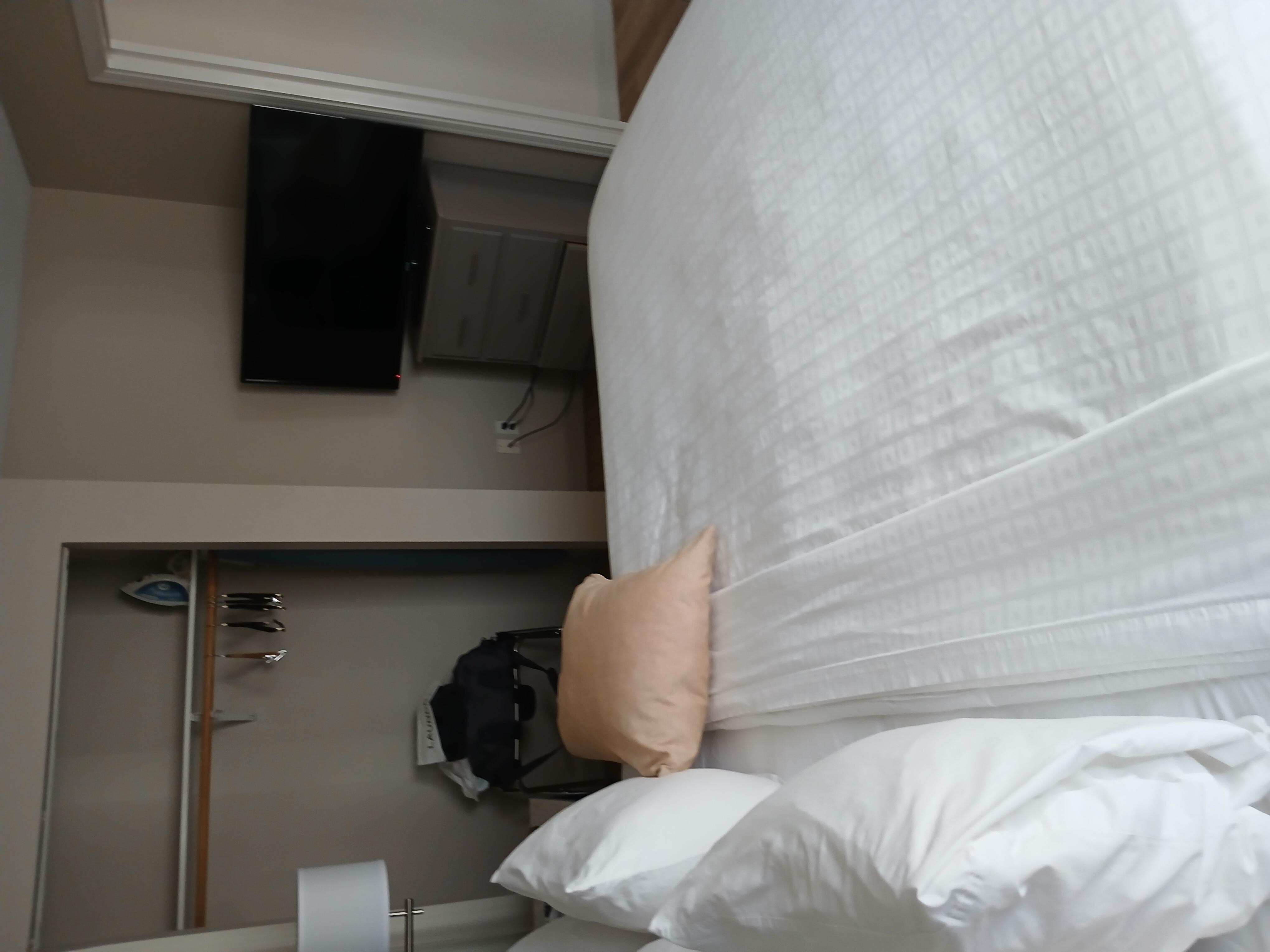 Bedroom with door