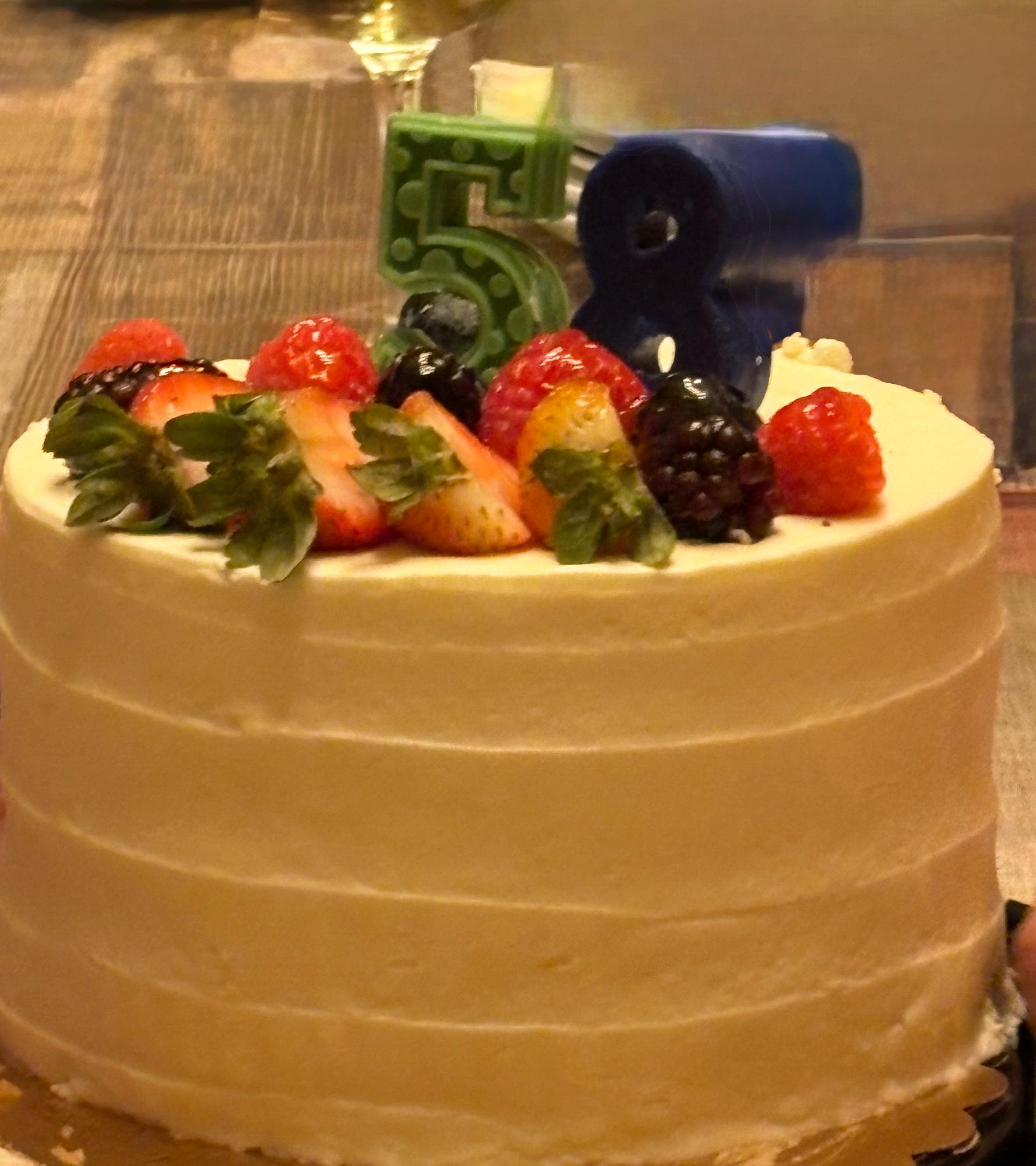 cake celebrating 58 years since high school!