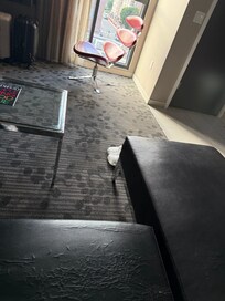 Rockstar suite, sitting area.