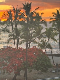 View from our balcony!