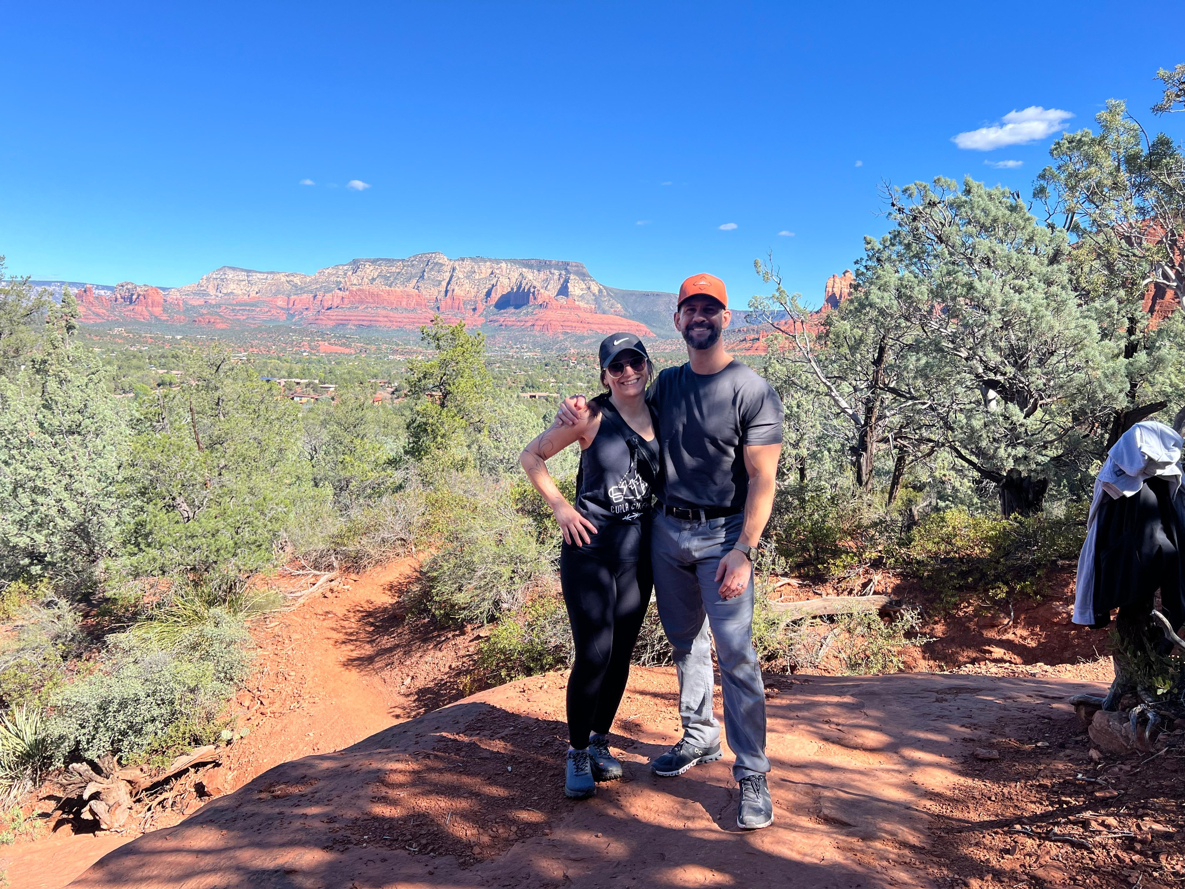 Trail behind the house 