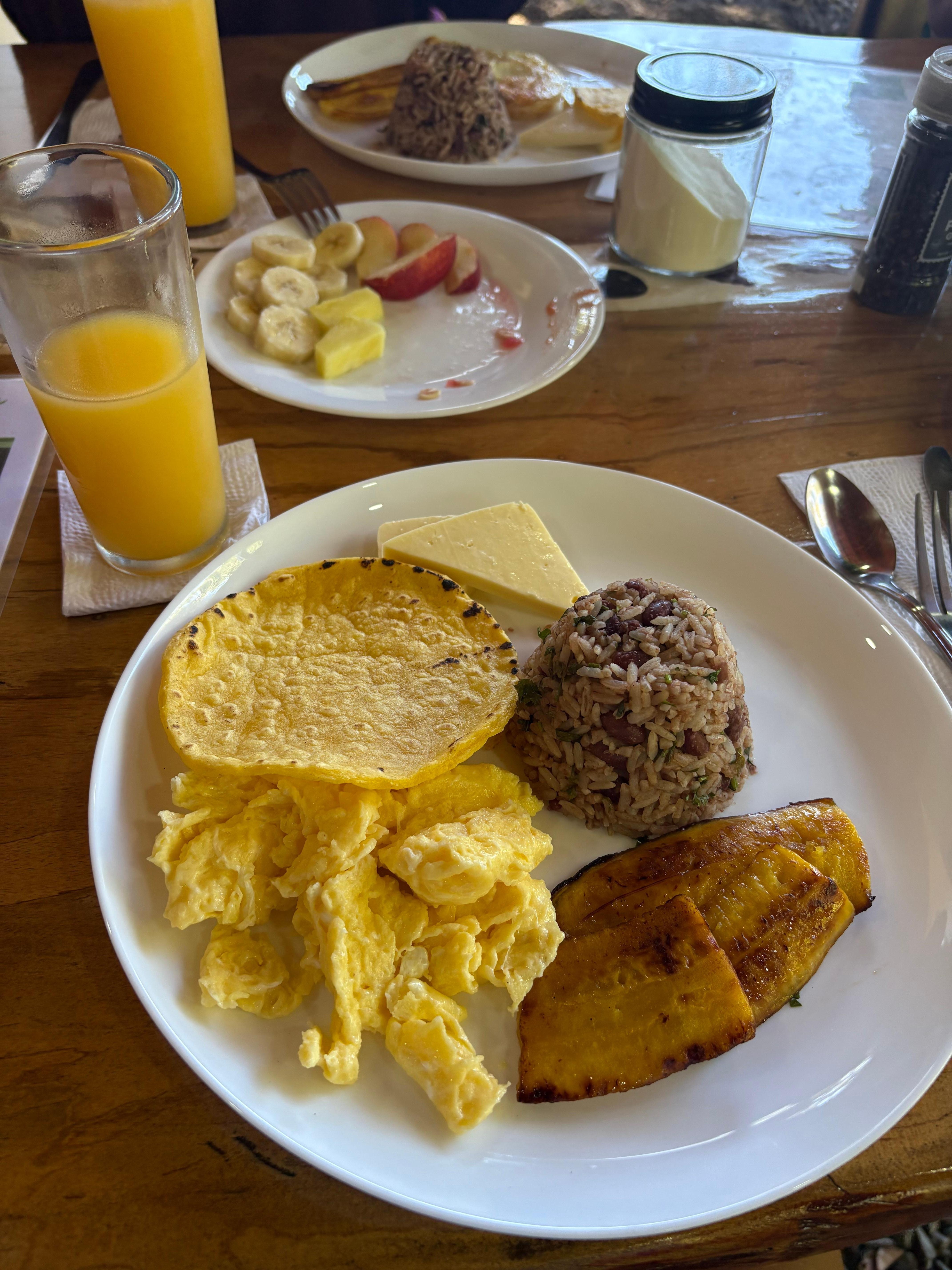 Abuela’s breakfast!