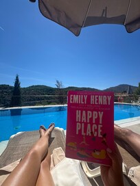 Poolside with views.