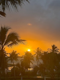 Sunrise from the balcony