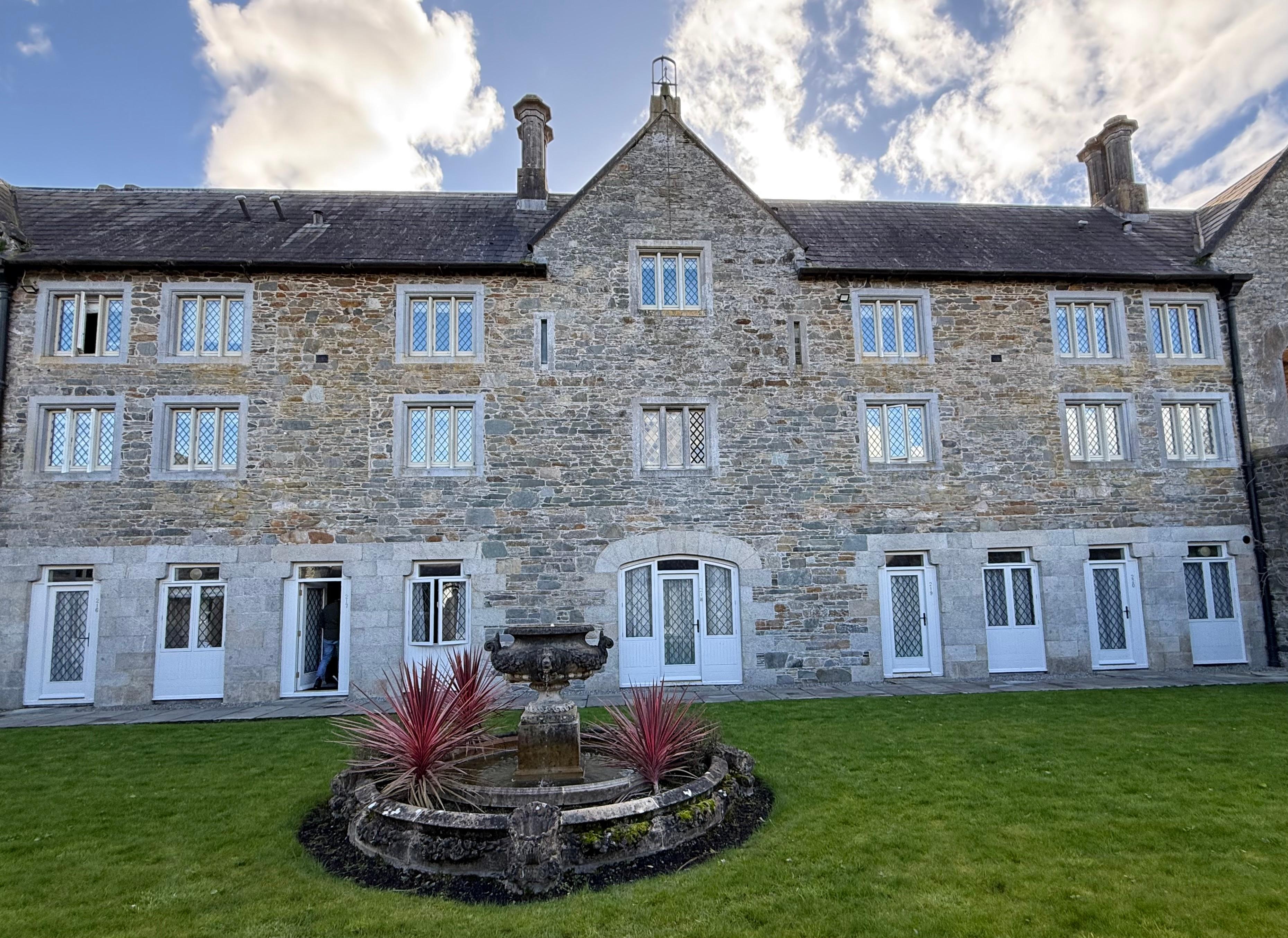 View of our room (on the first floor.)