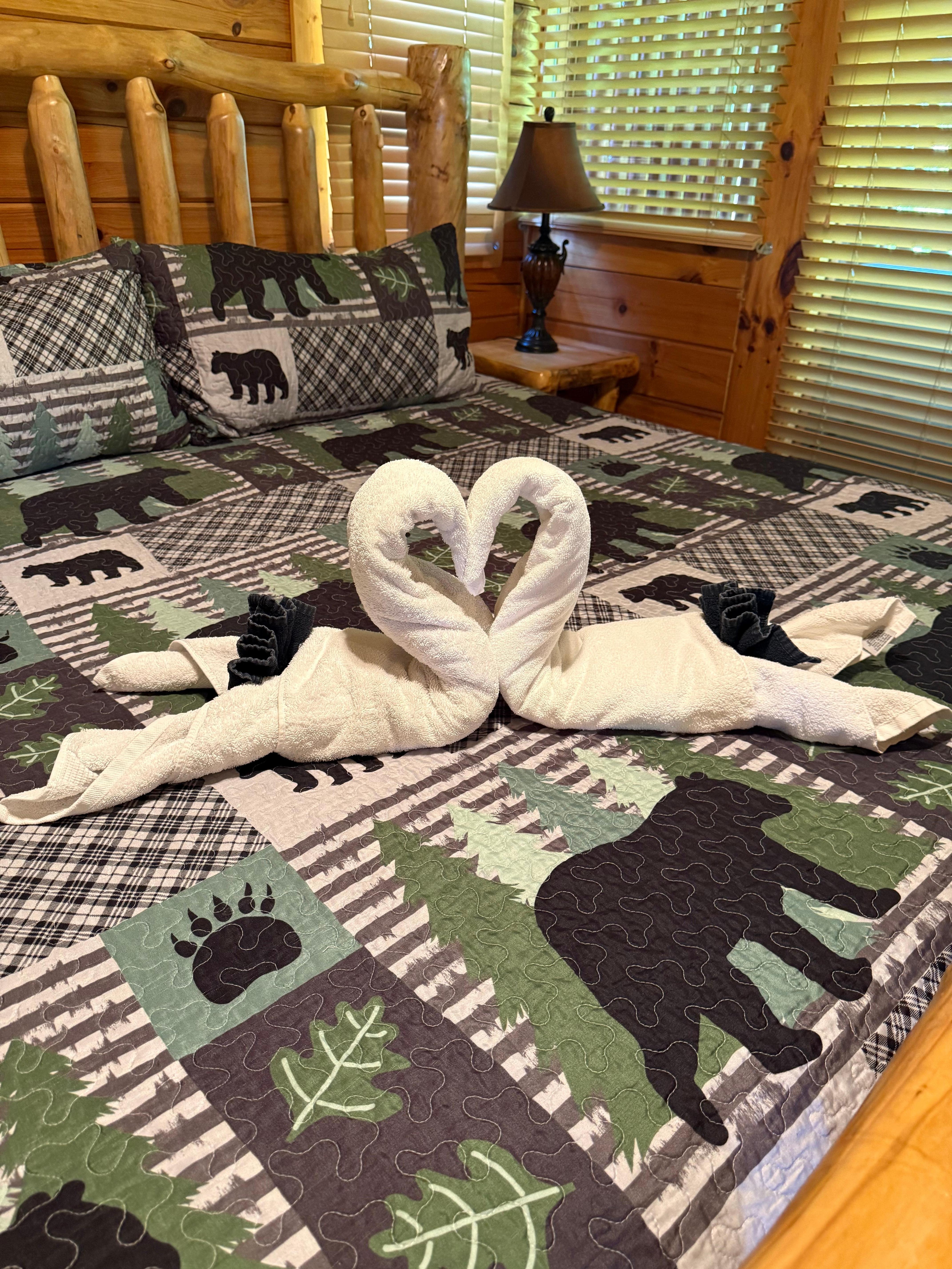 This was a fun touch to see when entering the cabin. 
