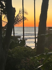 Sunset from the balcony
