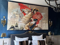 My room… which was named and decorated after this riding man…