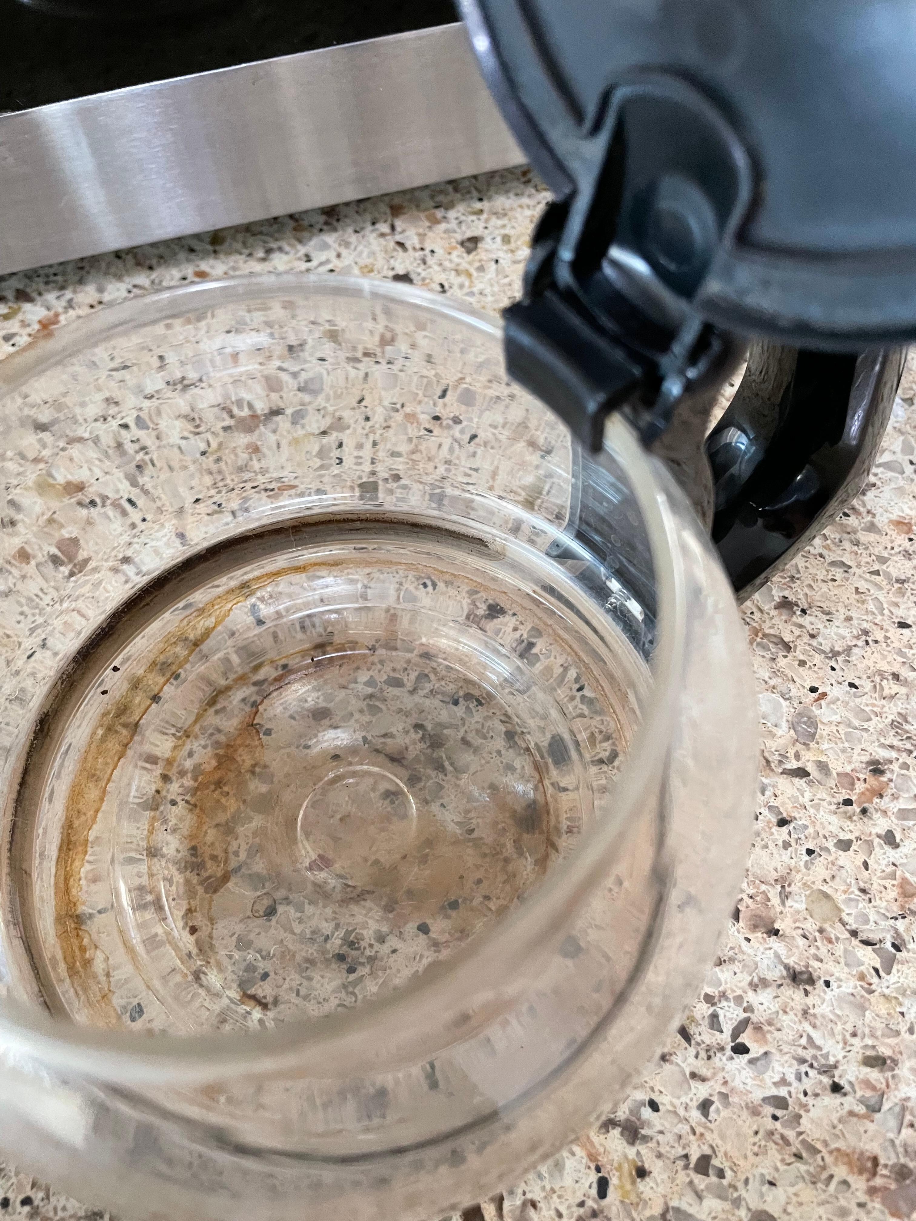 Coffee pot not clean