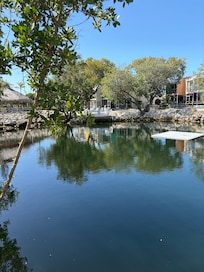 The lake within the Kawama property