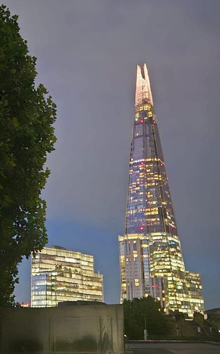 Shard night time view!
