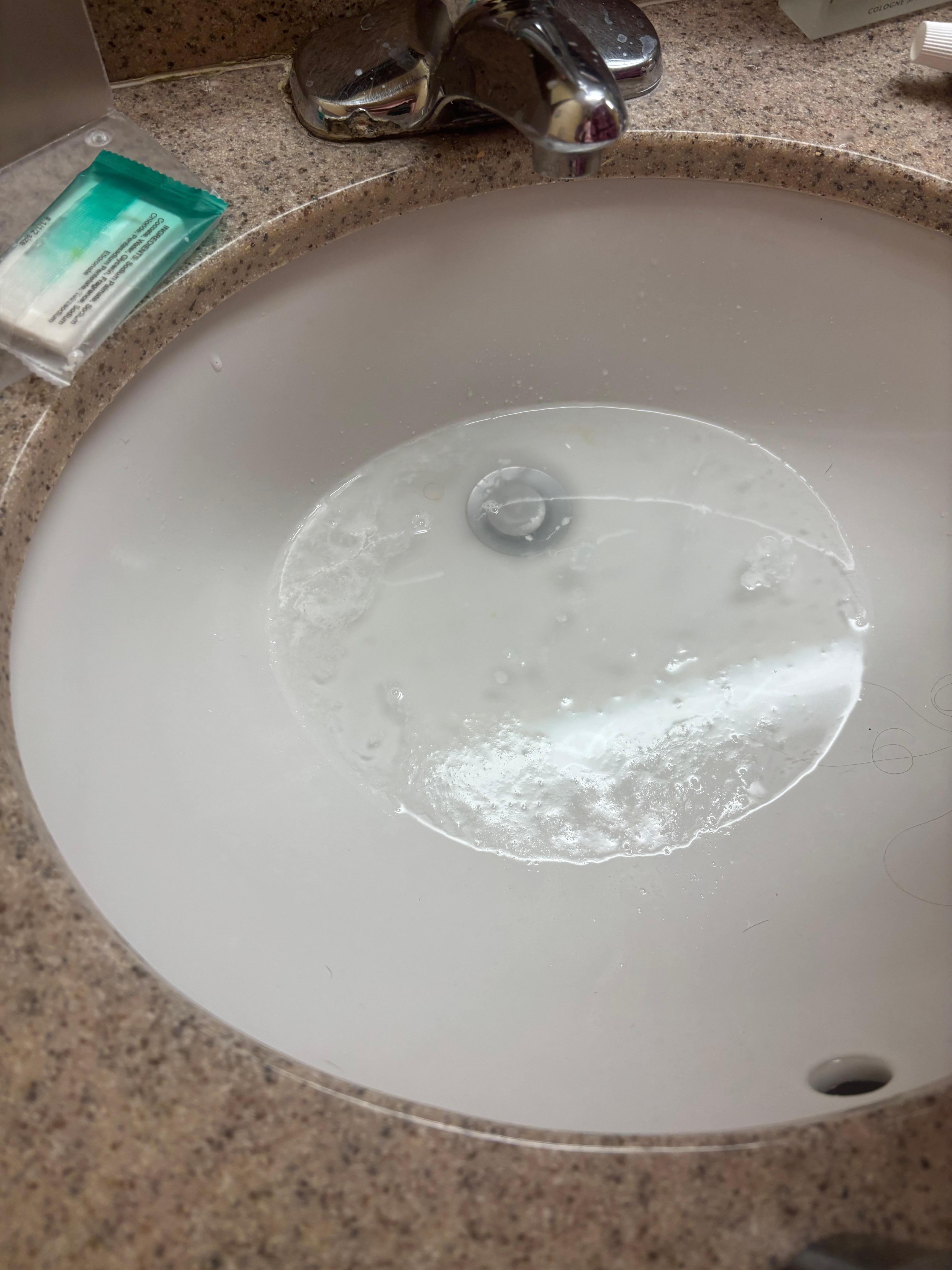 Sink didn’t drain
