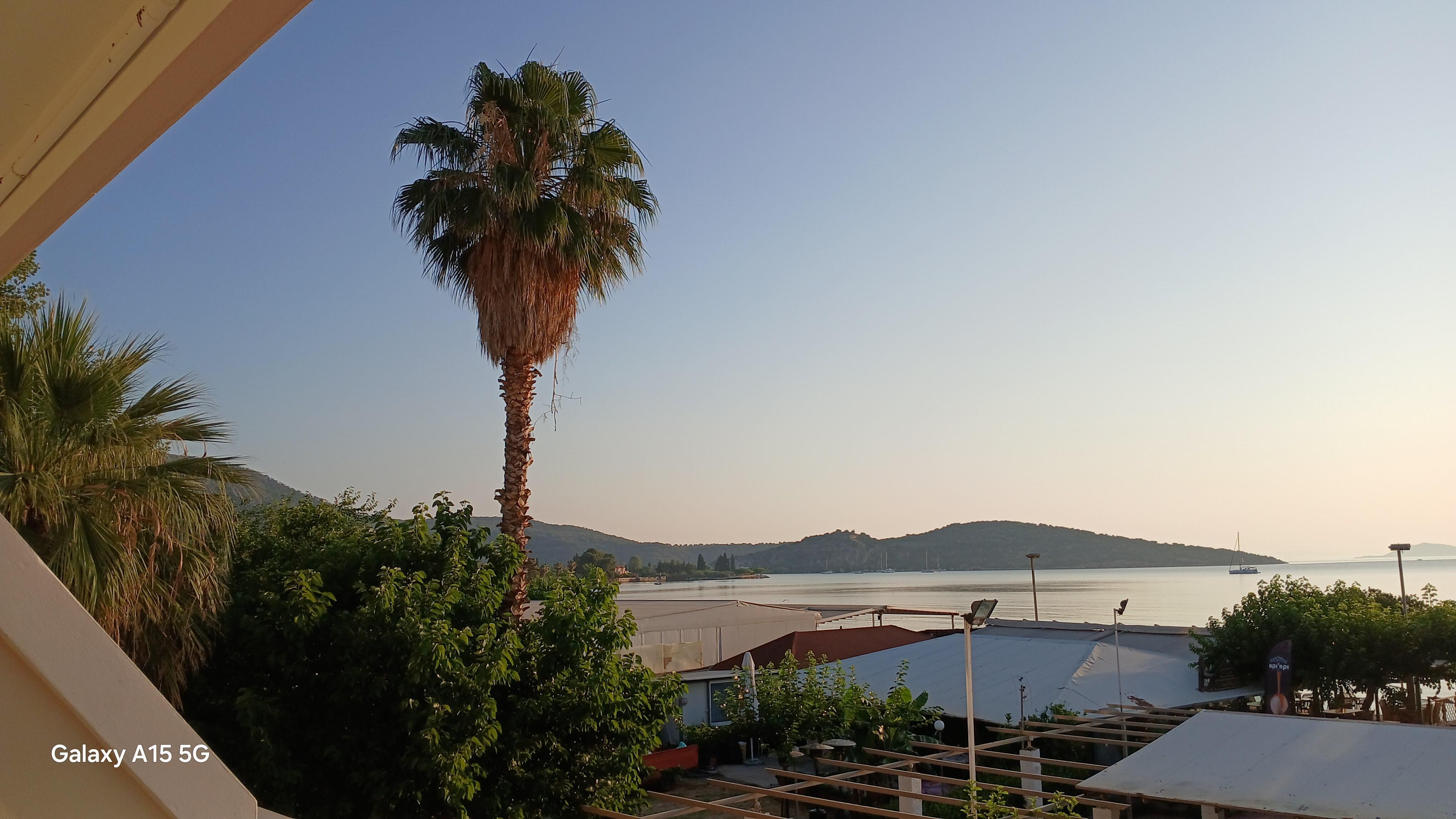 Sunrise over the Saronic Gulf.