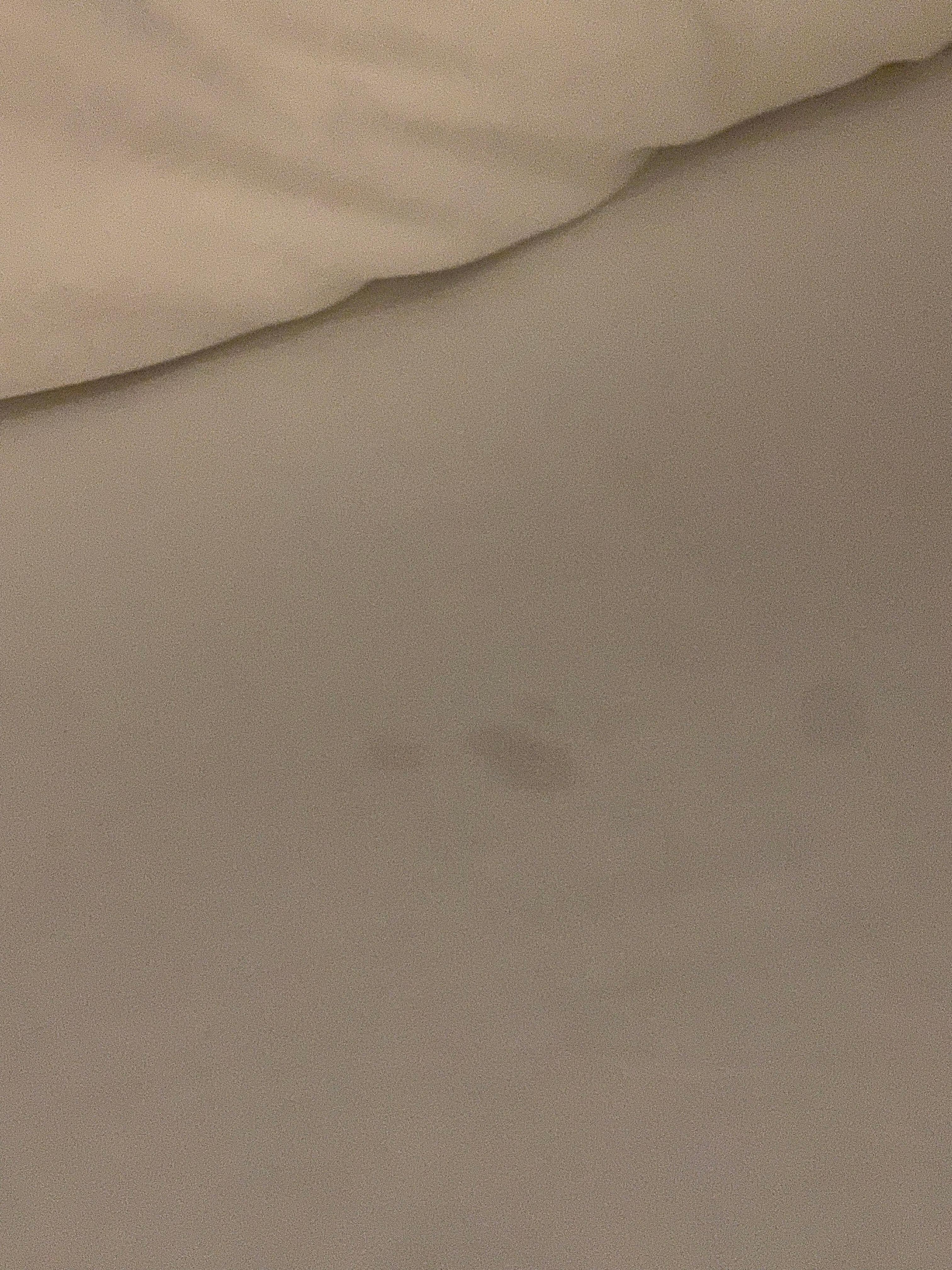 Bed linen with stain