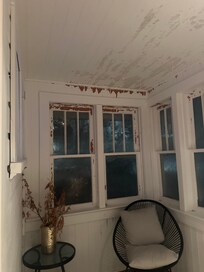 This room was not livable, as it was as cold as the outside temperature.