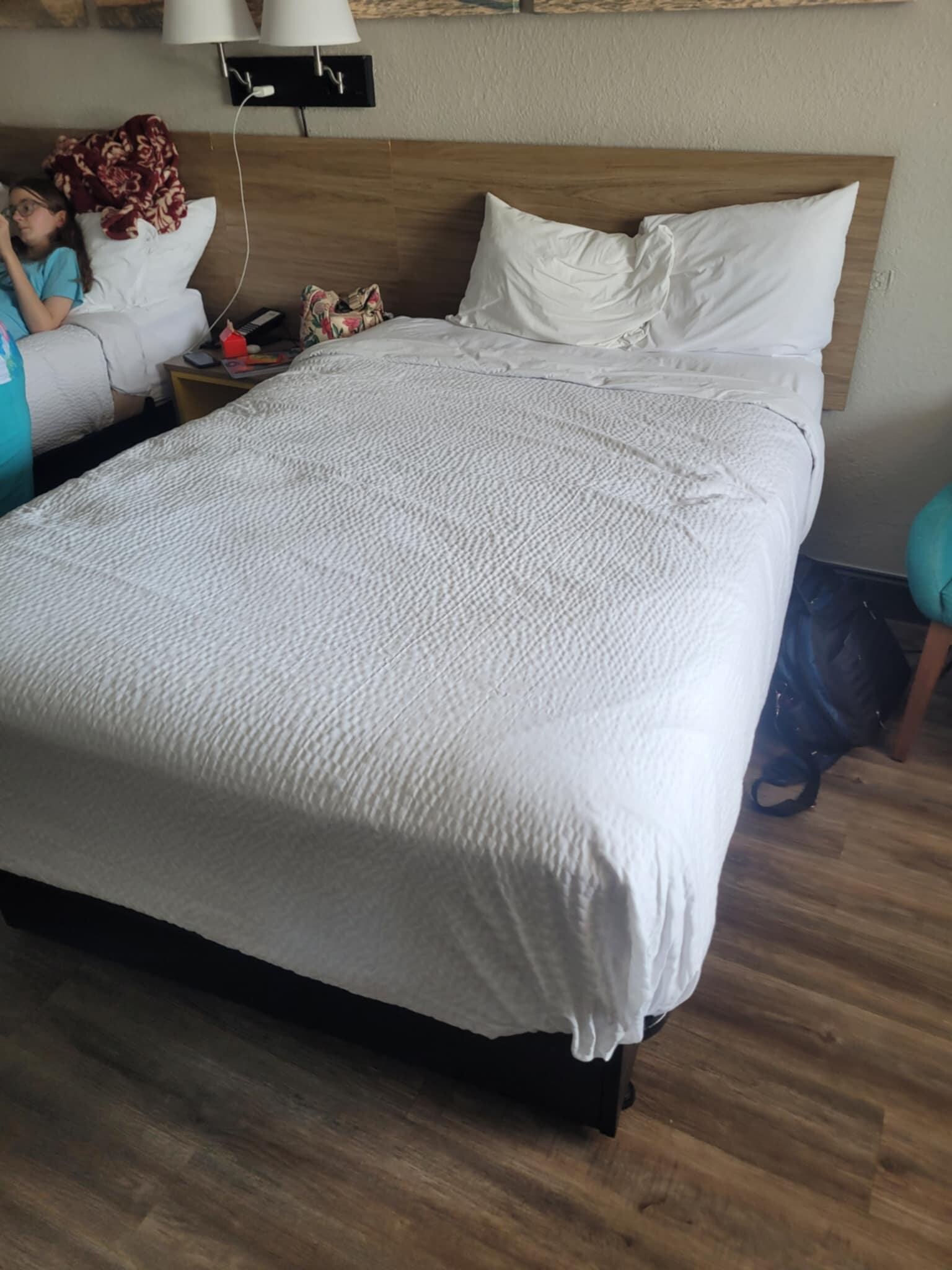 1st bed in the room