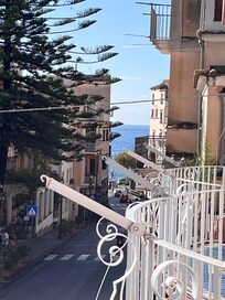 From the balcony