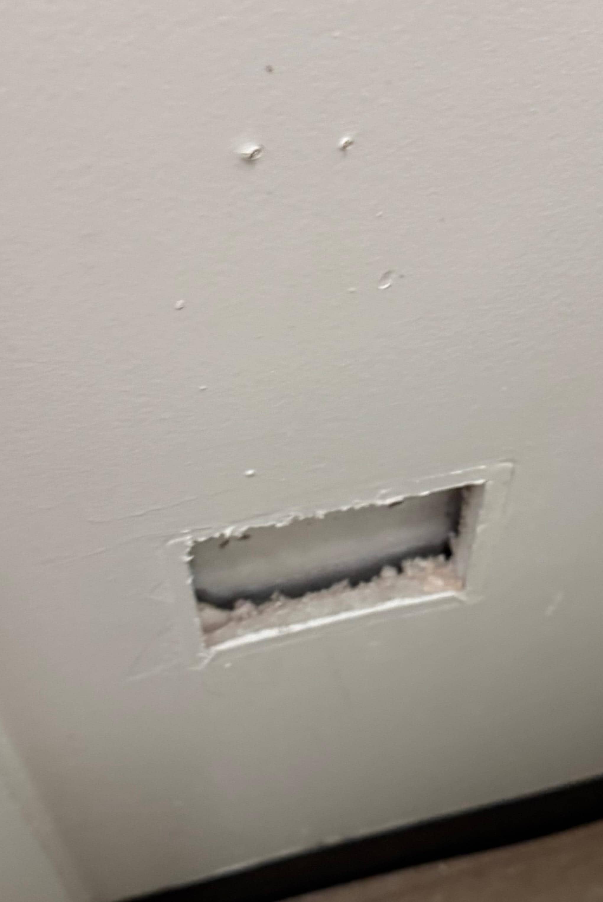 Where toilet paper holder should be