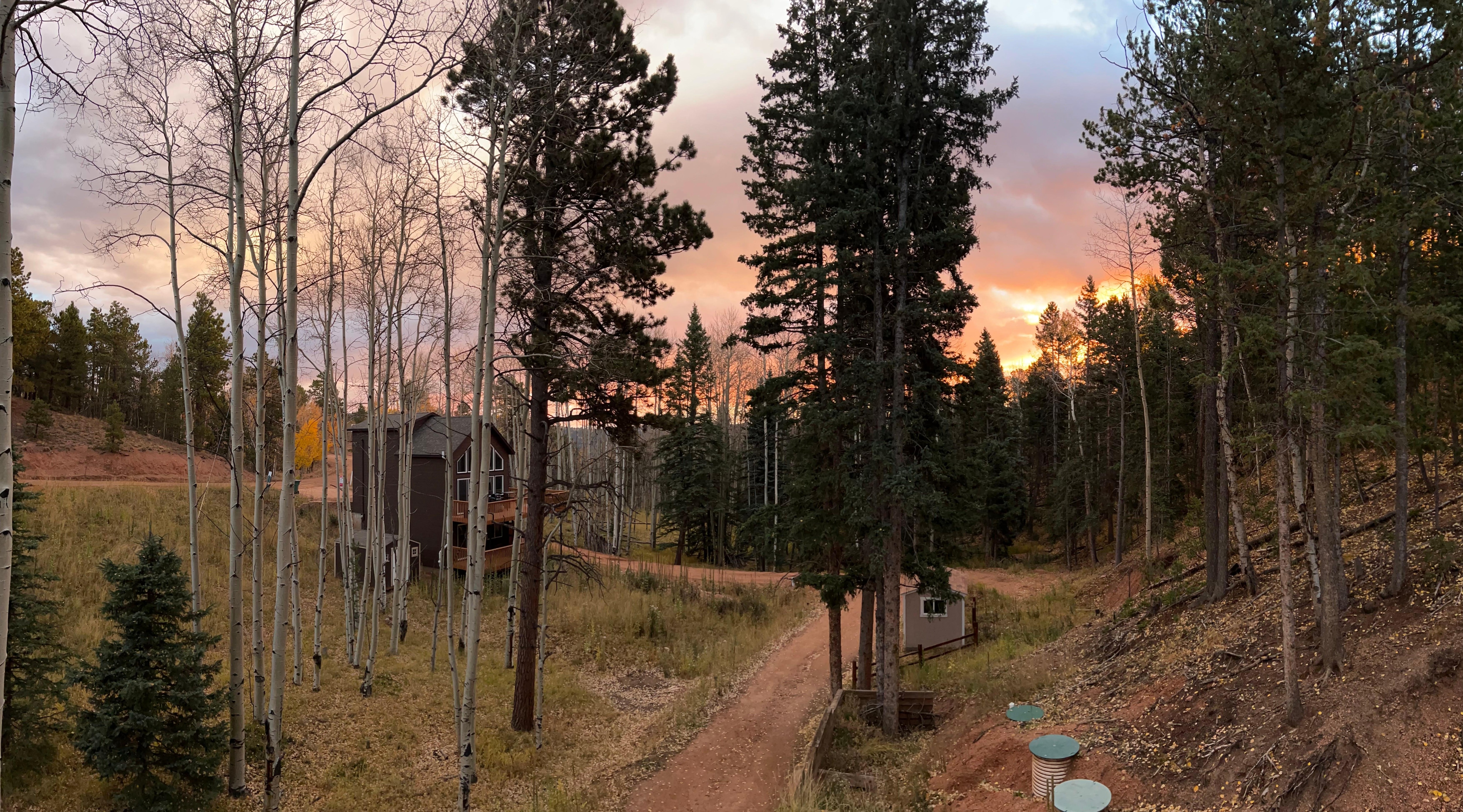 Sunrise from the front deck!