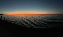 Sunset at Walnut beach