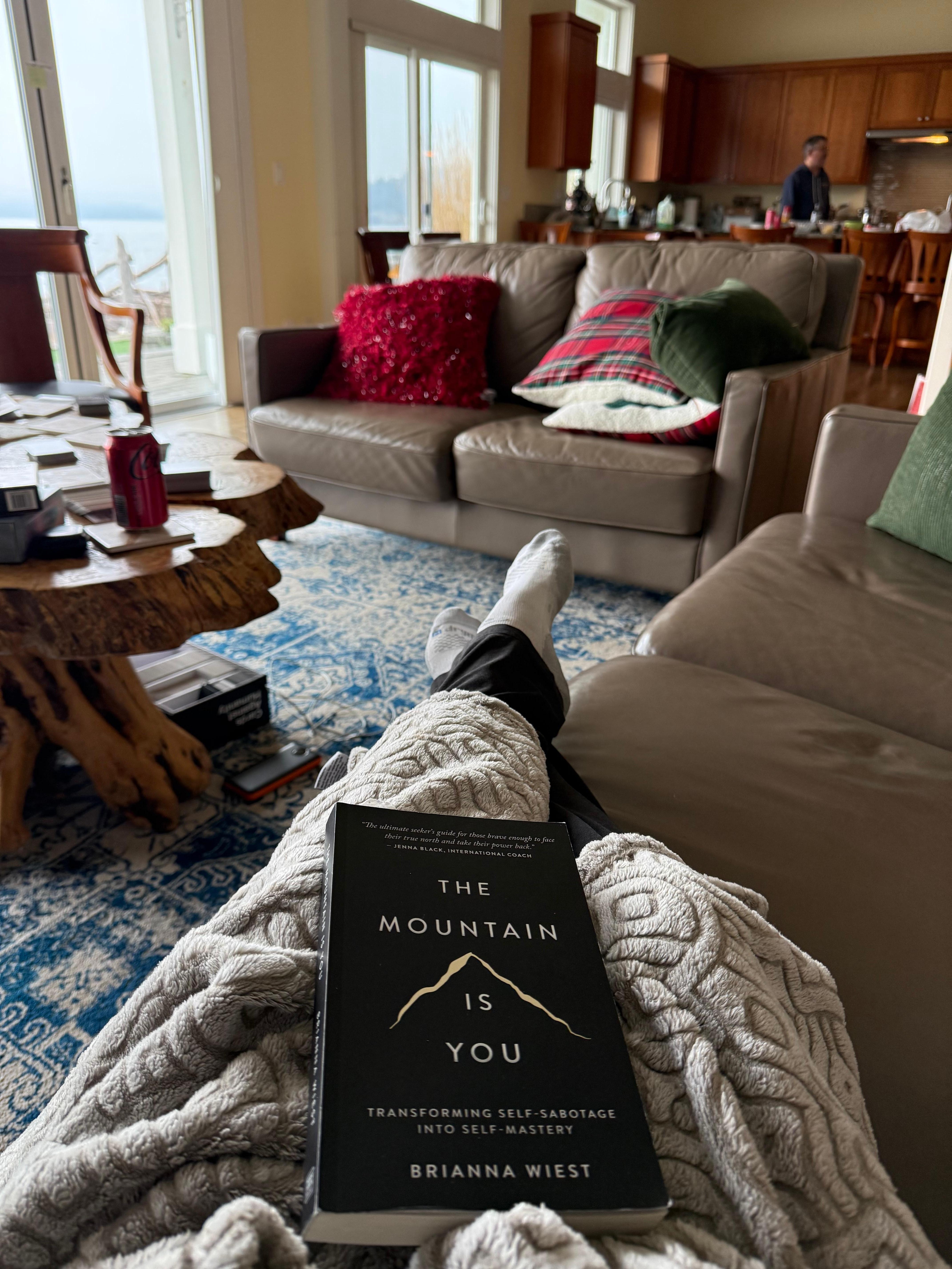 Indoor gathering area. Open floor plan.