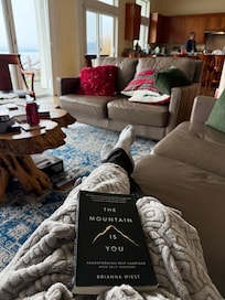 Indoor gathering area. Open floor plan.