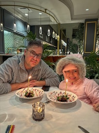 Subito Restaurant gave us complimentary chocolate covered strawberries for my daughter and husband’s birthday 🎂